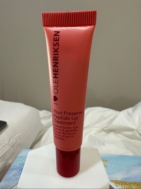 Ole Henriksen Pout Preserve Peptide Lip Treatment Strawberry Sorbet 12mL BNIB